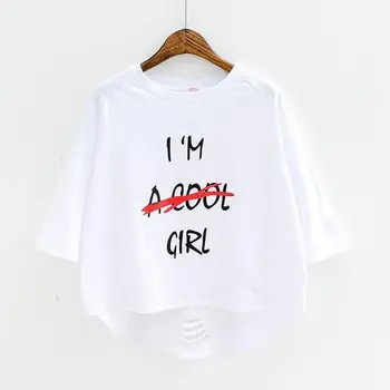 Тениска за момичета, Новата пролетно-есенен Детски дрехи, корейски вариант на детска topa Изображение 3